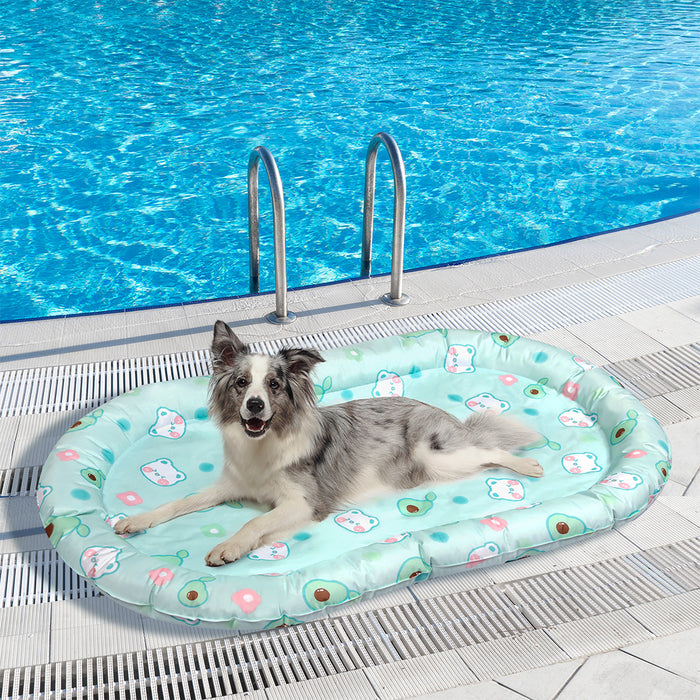 Goslash Picks Pet Cooling Mat Xl Green