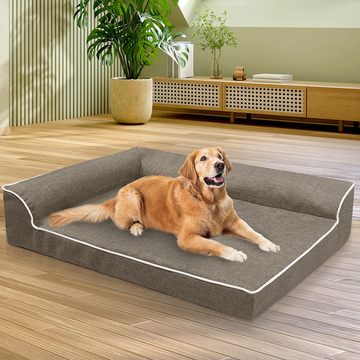 Goslash Picks Orthopedic Dog Bed Xxl Coffee