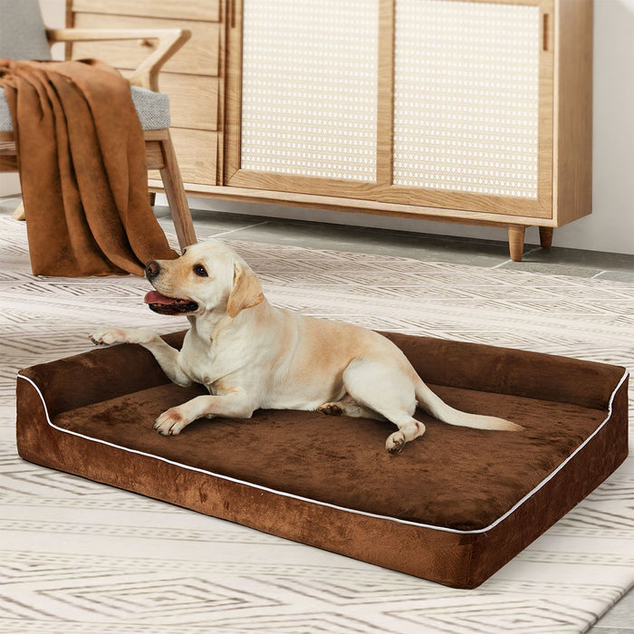 Goslash Picks Orthopedic Dog Bed Xxl Coffee