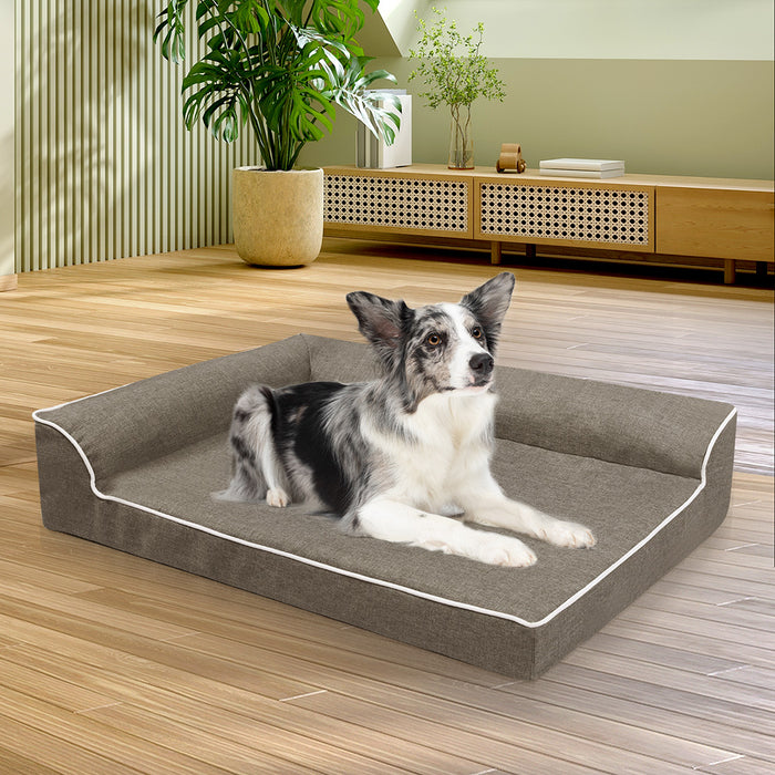 Goslash Picks Orthopedic Dog Bed Xl Coffee