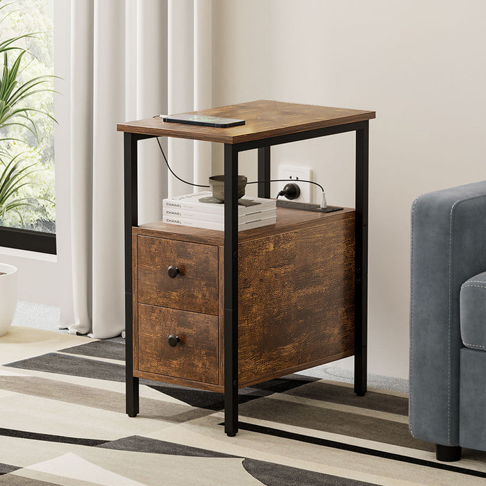 Goslash Picks Side Table Narrow Coffee End Table