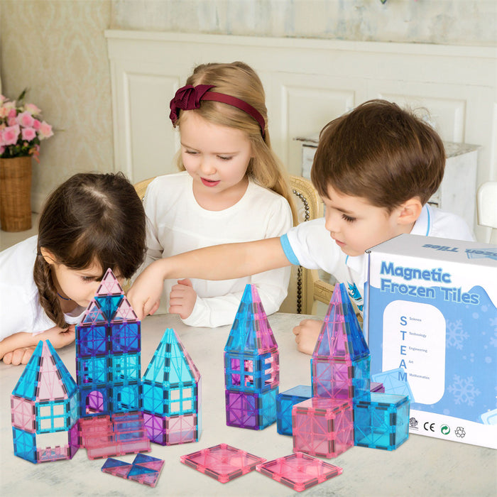 Goslash Picks Kids Magnetic Tiles Blocks