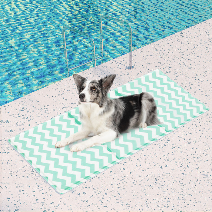 Goslash Picks Pet Cooling Mat L Green