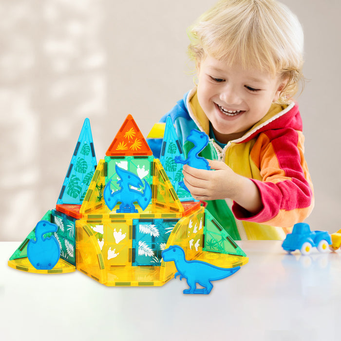 Goslash Picks Kids Magnetic Tiles Blocks