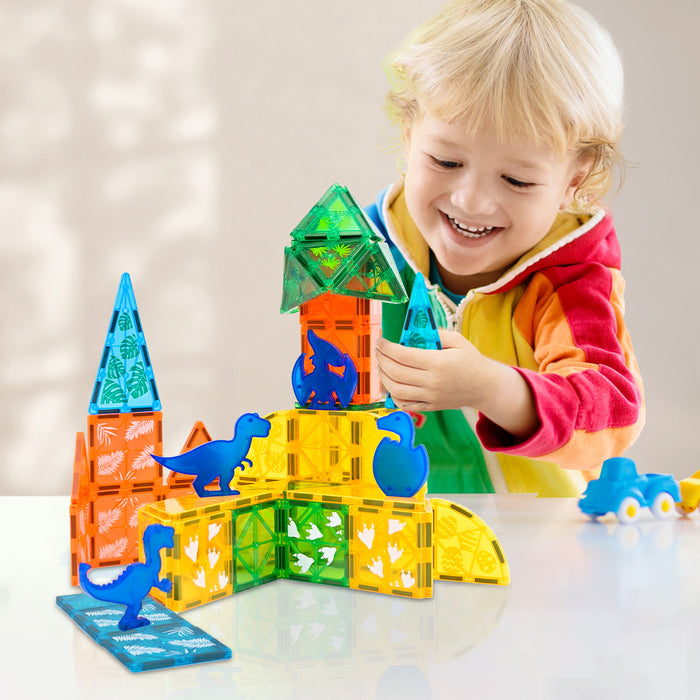 Goslash Picks Kids Magnetic Tiles Blocks