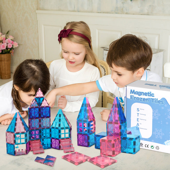 Goslash Picks Kids Magnetic Tiles Blocks