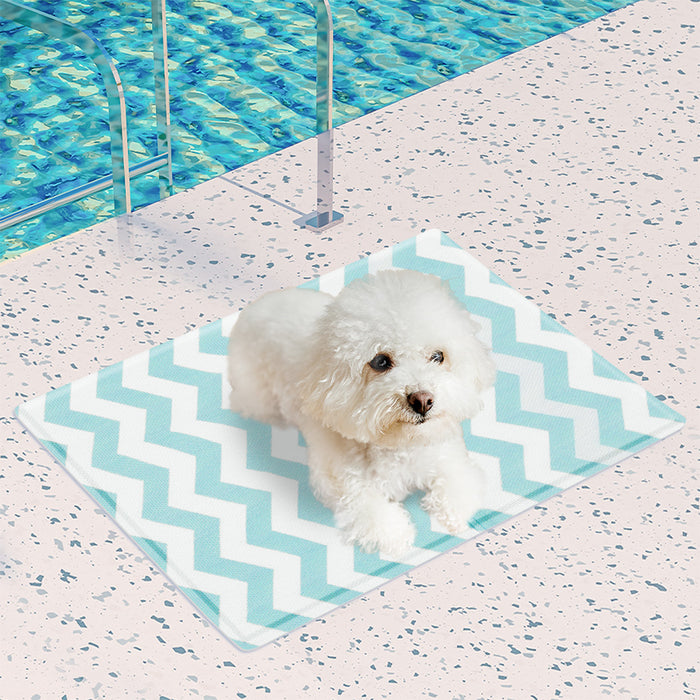 Goslash Picks Pet Cooling Mat S Blue