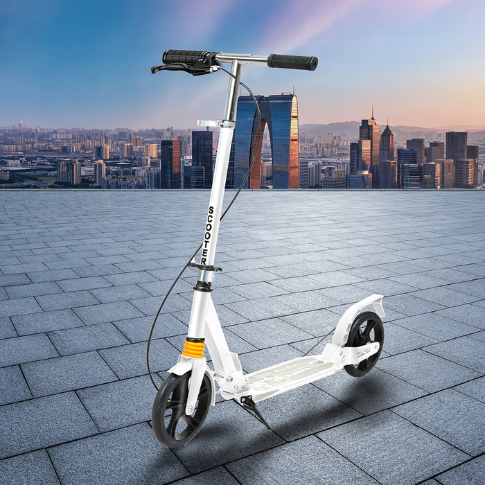 Goslash Picks Adult Commuter Foldable Scooter White