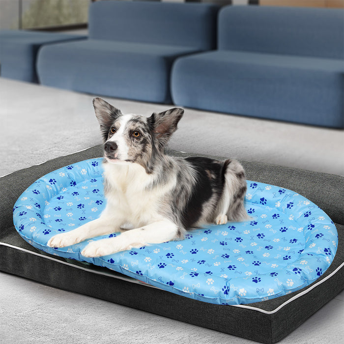 Goslash Picks Pet Cooling Mat Xl Blue