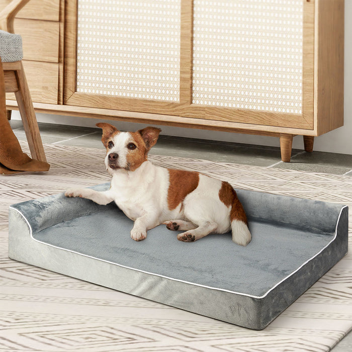 Goslash Picks Orthopedic Dog Bed M Grey