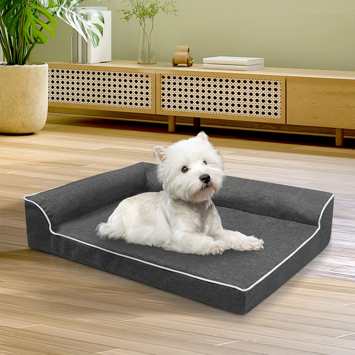 Goslash Picks Orthopedic Dog Bed M Grey