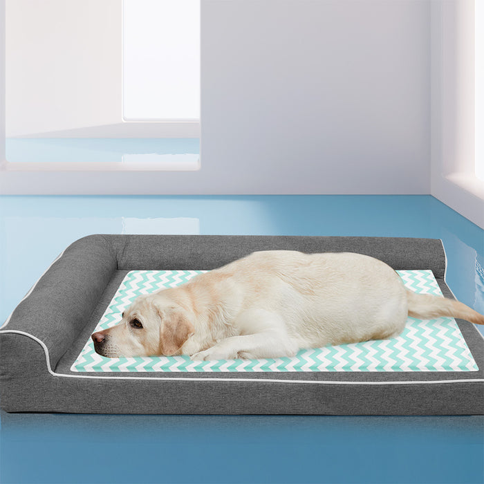 Goslash Picks Pet Cooling Mat Xl Green