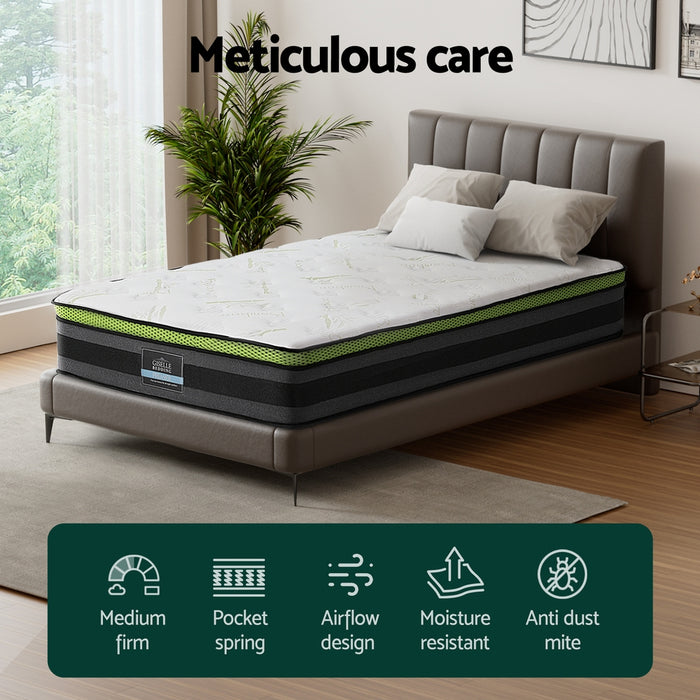 Single Size Mattress Cool Gel Foam 30Cm