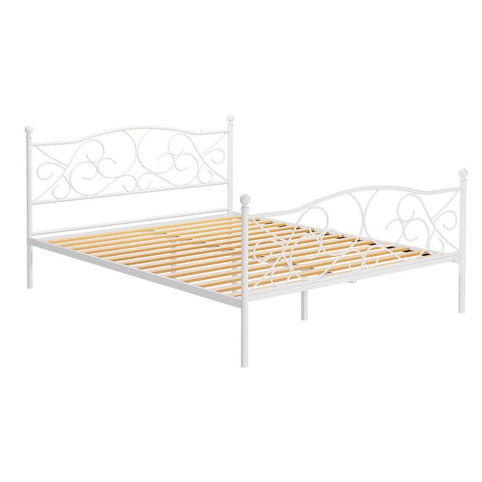 Queen Size Metal Bed Frame Groa