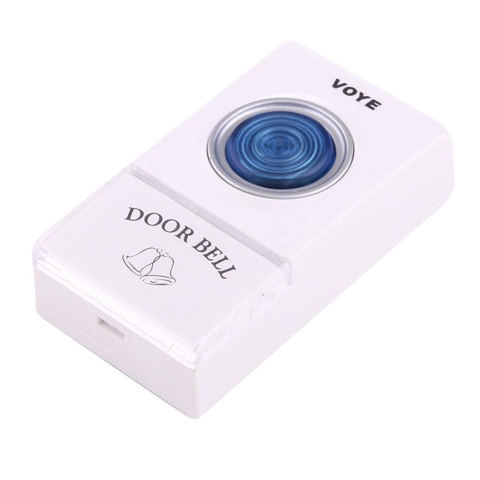 Wireless Smart Music Led Home Doorbell With Dual Receiver - Remote Control Distance 120M Open Air