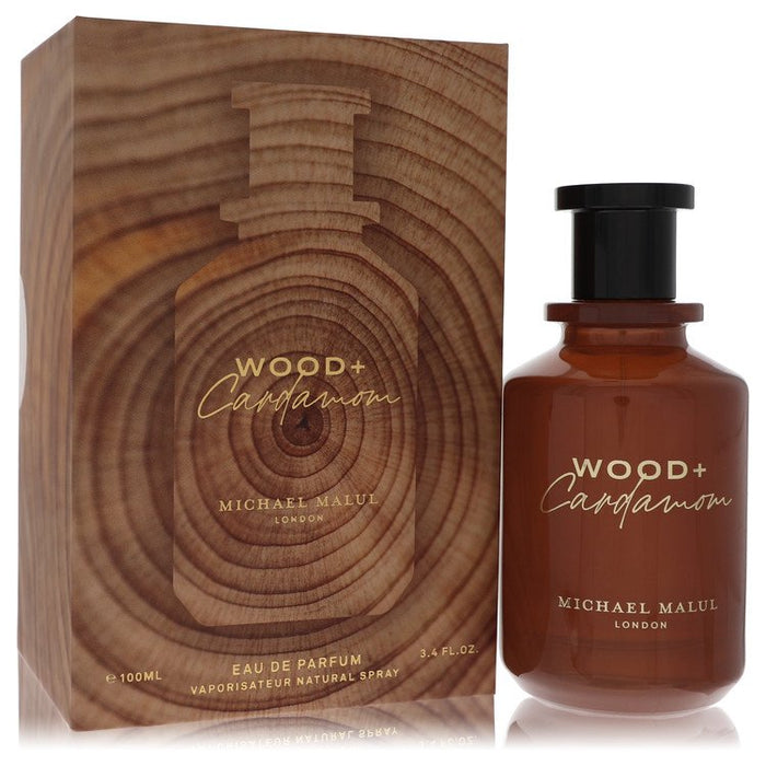 Michael Malul Wood + Cardamom Eau De Parfum Spray For Men-100 Ml