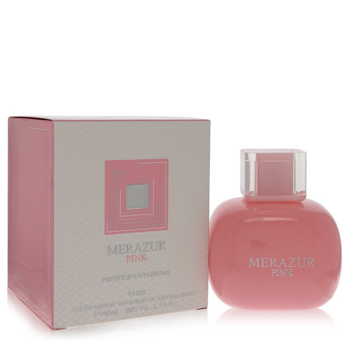 Merazur Pink Eau De Parfum Spray For Women-100 Ml