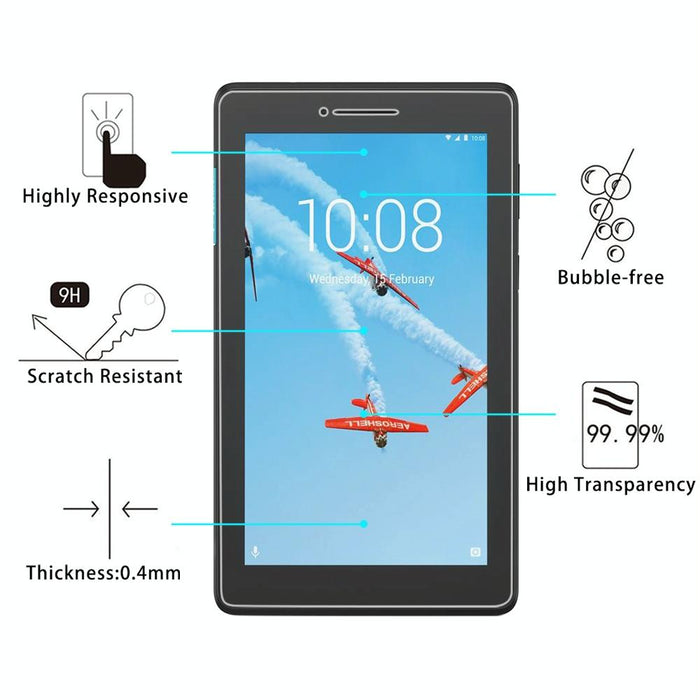 For Lenovo Tab E7 0.4Mm 9H Surface Hardness Full Screen Tempered Glass Film