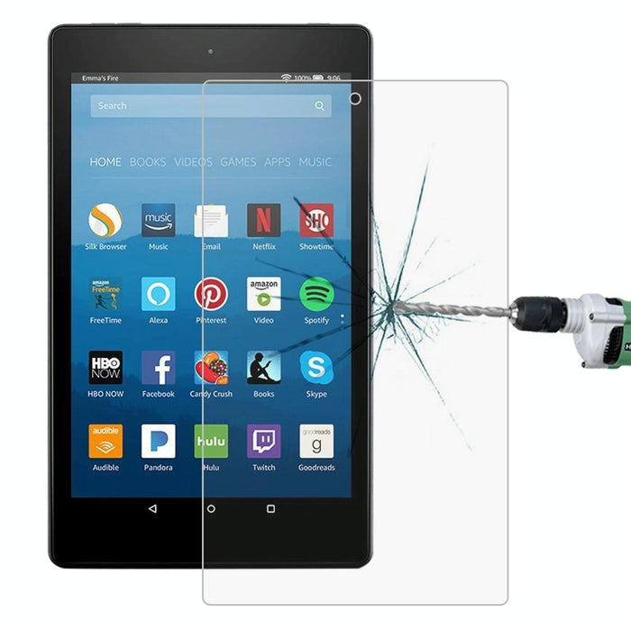 For Amazon Kindle Fire Hd 8 2017 0.3Mm 9H Full Screen Tempered Glass Film