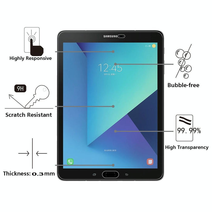 0.3Mm 9H Full Screen Tempered Glass Film For Samsung Galaxy Tab S3 9.7 / T820