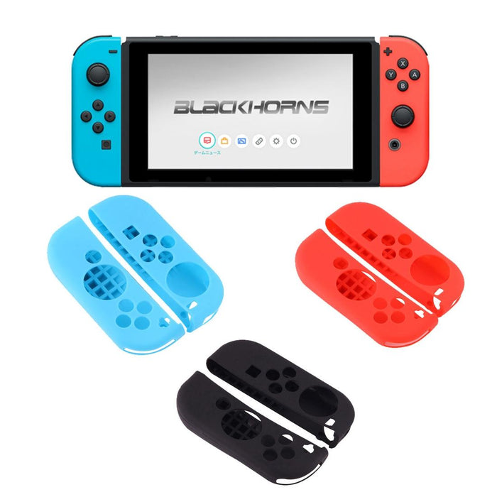 2 Pcs For Nintendo Switch Game Button Silicone Protective Cover Random Colour Delivery