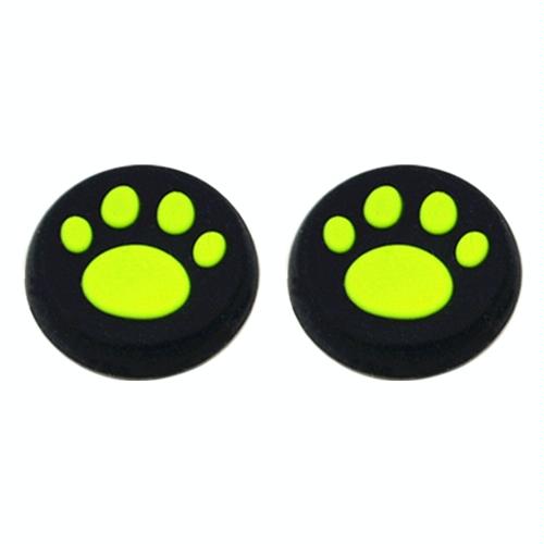 4 Pcs Cute Cat Paw Silicone Protective Cover For Ps4 / Ps3 / Ps2 / Xbox360 / Xboxone / Wiiu Gamepad Joystick