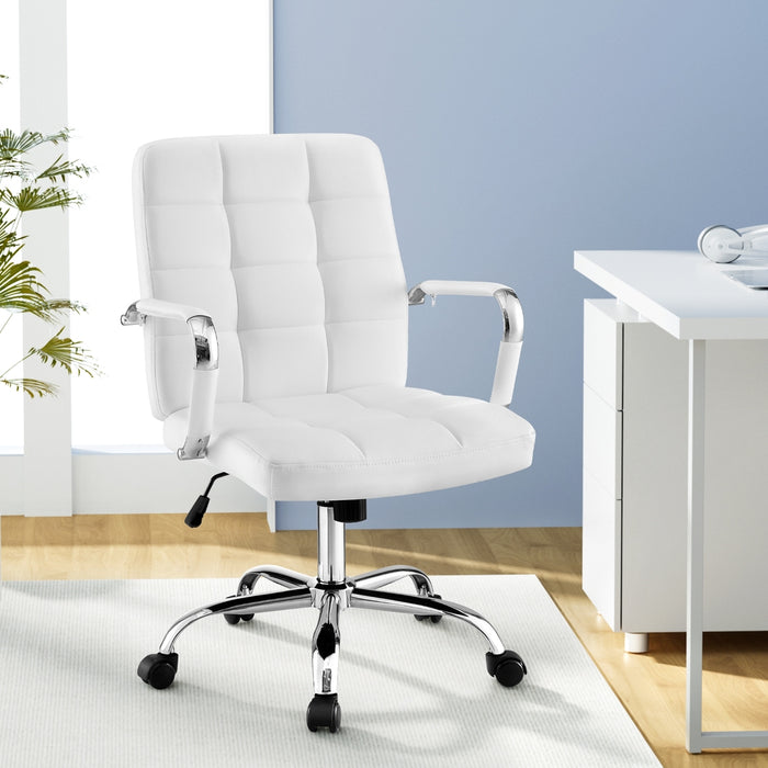 Office Chair Seat Pu Work Computer Desk Chairs