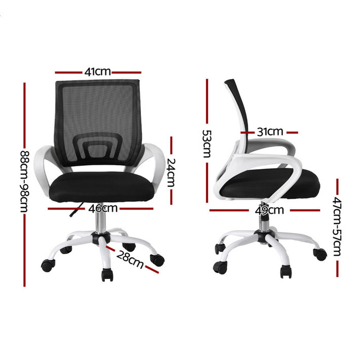 Office Chair Mesh Computer Gaming Desk Chairs Work Study Mid Back