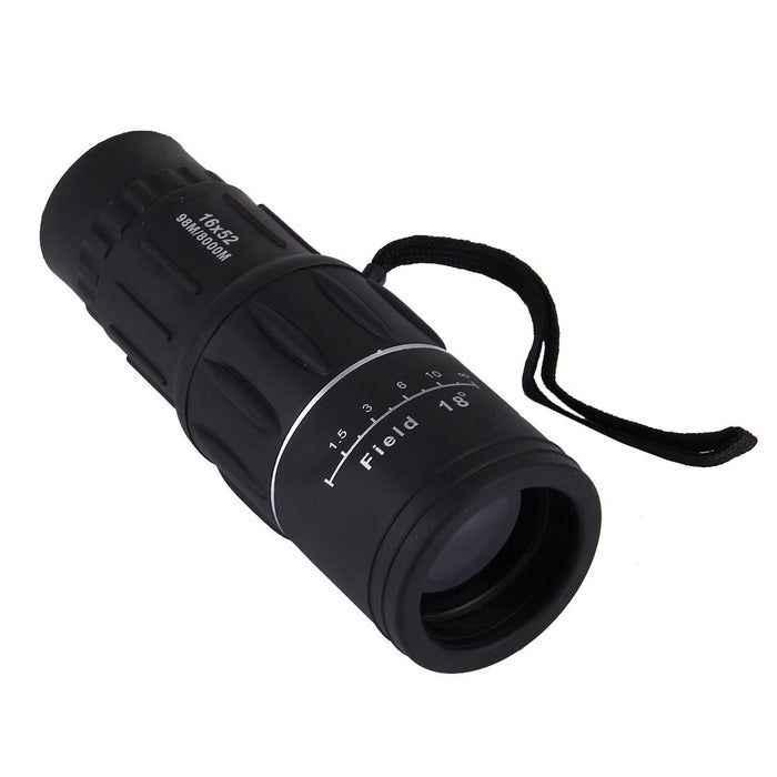 16X52 Life Waterproof Monocular Telescope