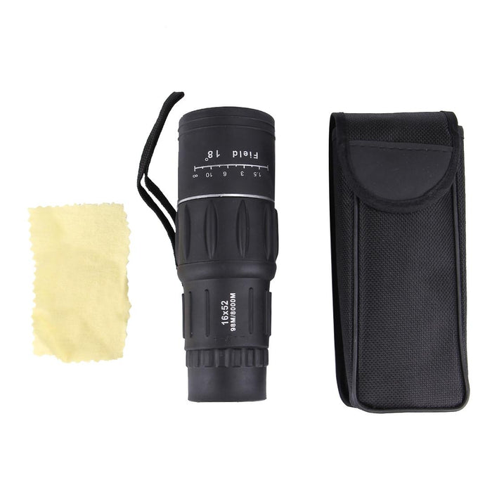 16X52 Life Waterproof Monocular Telescope