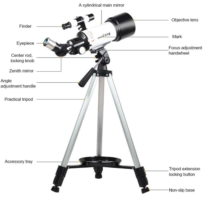 40070 233X70 High Definition High Times Astronomical Telescope With Tripod