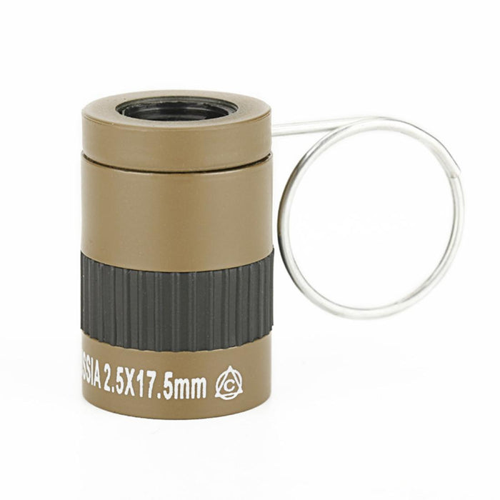 2.5X17.5Mm Mini Pocket Miniature Telescope With Finger Buckle