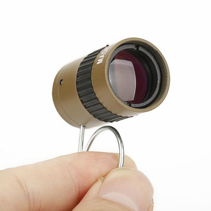 2.5X17.5Mm Mini Pocket Miniature Telescope With Finger Buckle