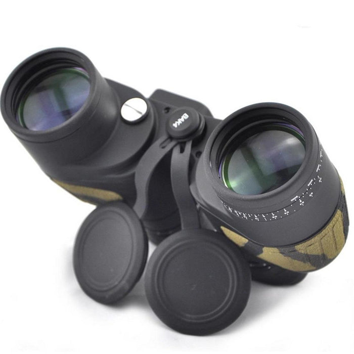 7X50 Powerful High Definition Waterproof Nitrogen Rangefinder Compass Binoculars Telescope