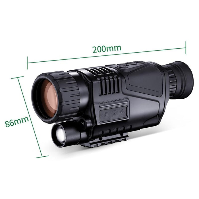 Htk-90 Hd Night Vision Monocular Telescope Support Photography / Video / Sd Card