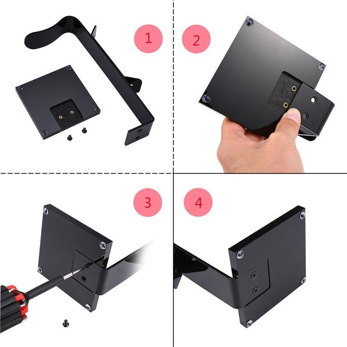 0218 Acrylic Phones / Tablet Pcs Universal Holder Multifunction Headset Stand Display Hanger