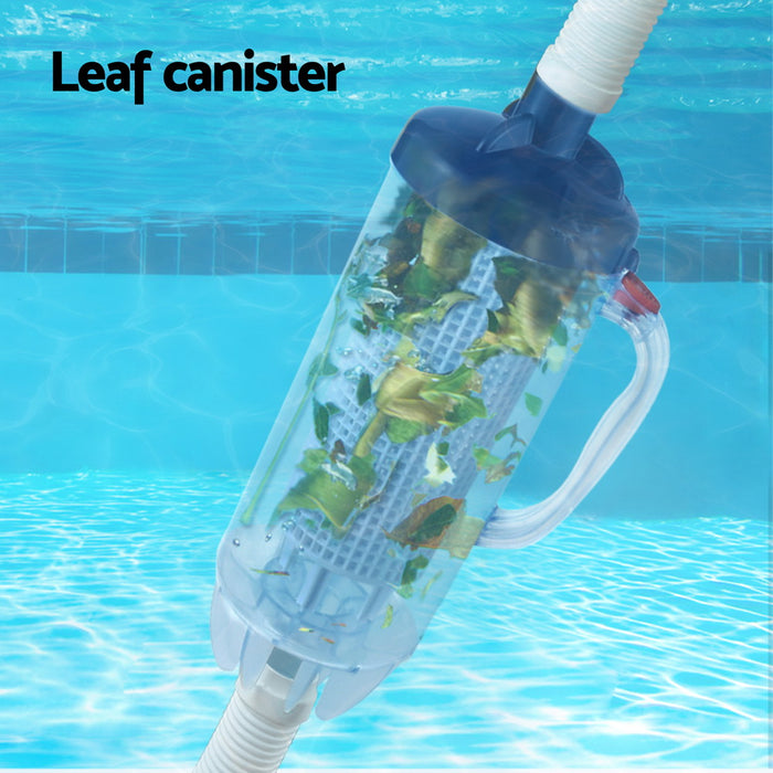 Pool Leaf Canister Cleaner Suction Catcher In-Ground Swimming Pools