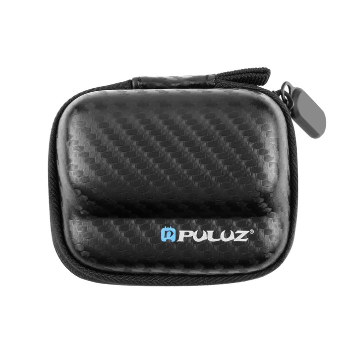 For Insta360 Go 3 / Go 3S Puluz Mini Body Bag Portable Carbon Fiber Eva Storage Bag Black