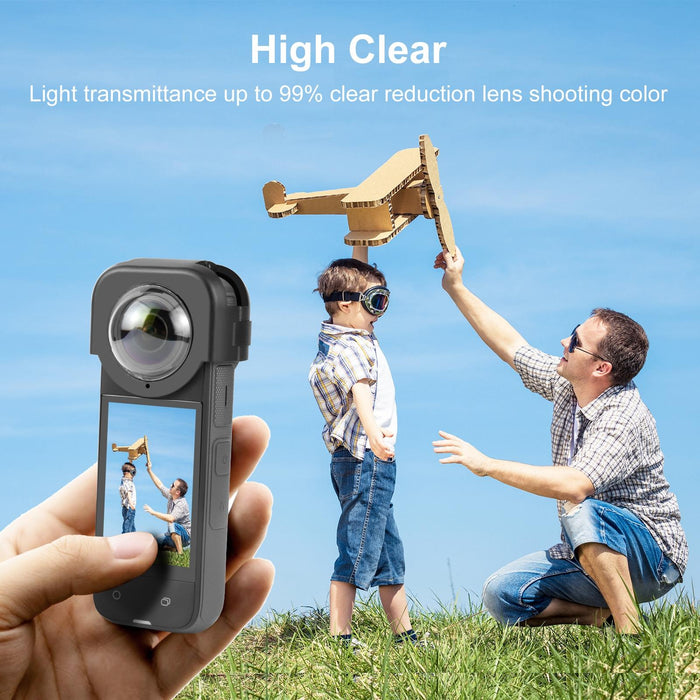 Insta360 X4  Optical Glass Protective Cover