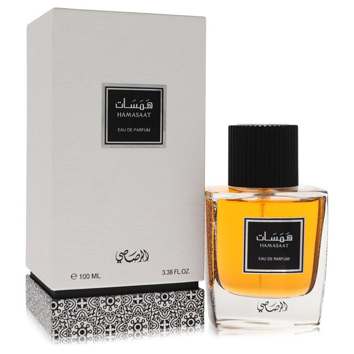 Rasasi Hamasaat Eau De Parfum Spray By Rasasi For Men-100 Ml