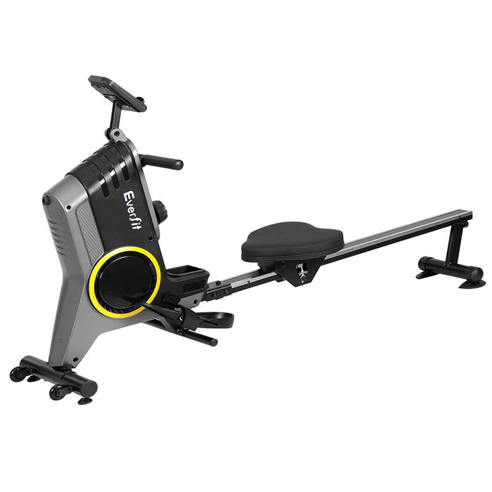 Rowing Machine 12 Levels Magnetic Rower Fitness Gym Cardio Workout