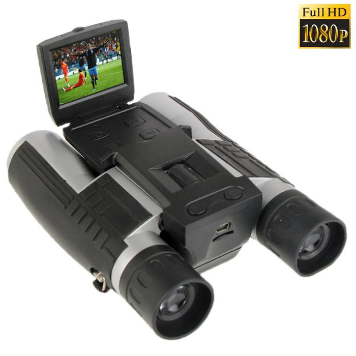 2.0 Inch Tft Lcd 5Mp 12 X 32 Zoom Telescope Binocular Digital Camera Black