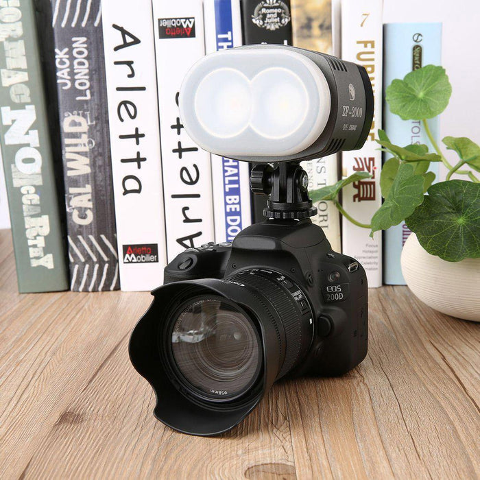 Zf-2000 2 Led Video Light For Camera / Video Camcorder