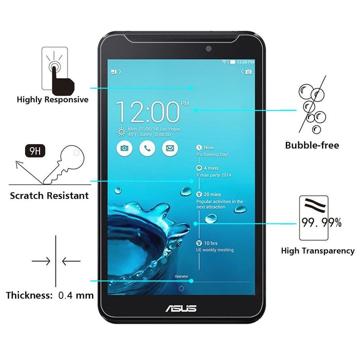 For Asus Fonepad 7 / Fe170Cg 0.4Mm 9H+ Surface Hardness 2.5D Explosion-Proof Tempered Glass Film