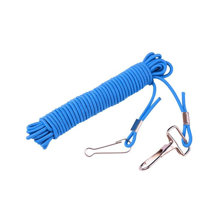 6m Elastic Fishing Rope With Hooks