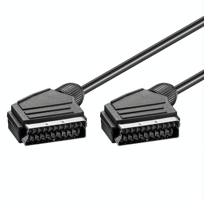 20 Pin Scart To Scart Lead Cable For Dvd/Hdtv/Av/Tv - 1.5M