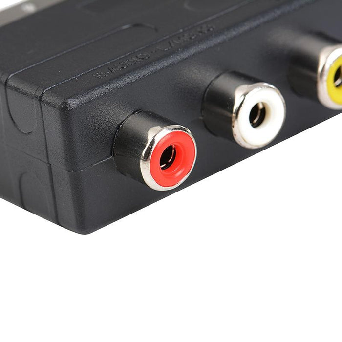 A/V To 20 Pin Male Scart Adapter