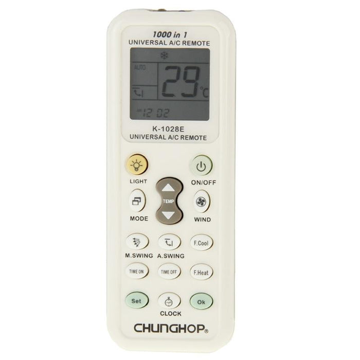 Chunghop k 1028e 1000 In 1 Universal A/c Remote Controller