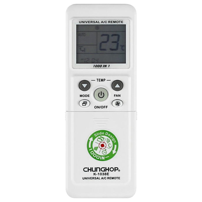 Chunghop Universal A/c Remote Control k 1038e