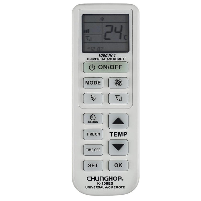 Chunghop Universal A/c Remote Control k 108es